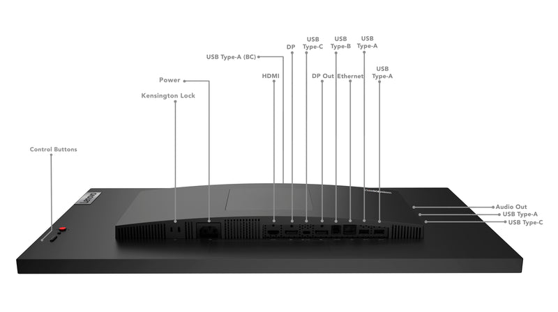 LENOVO 聯想 ThinkVision P24h-30 23.8" 60Hz 顯示屏