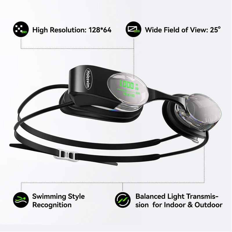 Holoswim 2s AR Smart Swim Goggles