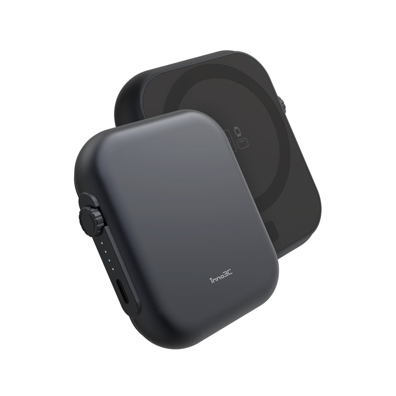 inno3C i-AW5 3 in 1 Mini Magnetic Wireless Power Bank