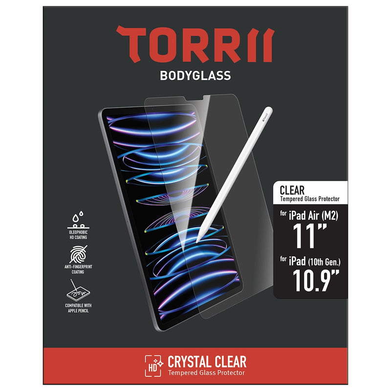 Torrii BODYGLASS iPad Air 11" (M2) 玻璃保護貼