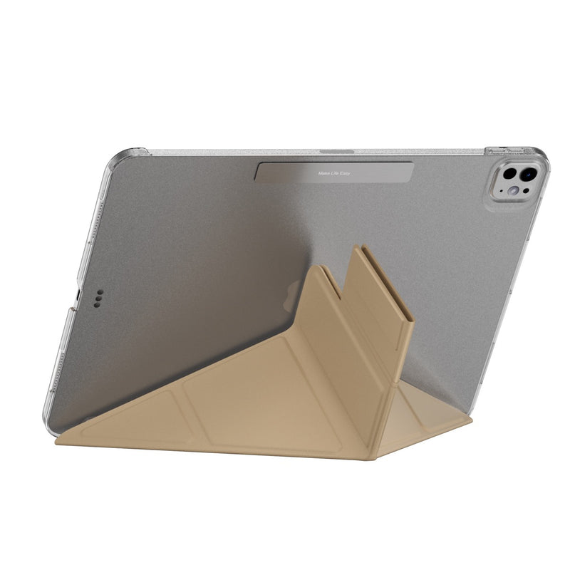 MagEasy FACET iPad Pro 13"(M4) 全方位支架透明背蓋保護套
