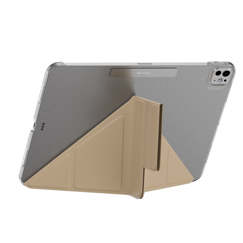 MagEasy FACET iPad Pro 13"(M4) 全方位支架透明背蓋保護套
