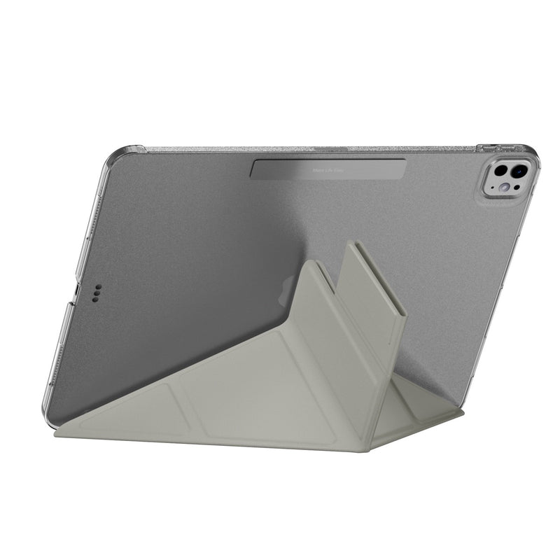 MagEasy FACET iPad Pro 13"(M4) 全方位支架透明背蓋保護套