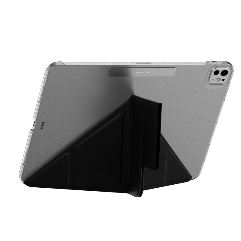MagEasy FACET iPad Pro 13"(M4) 全方位支架透明背蓋保護套