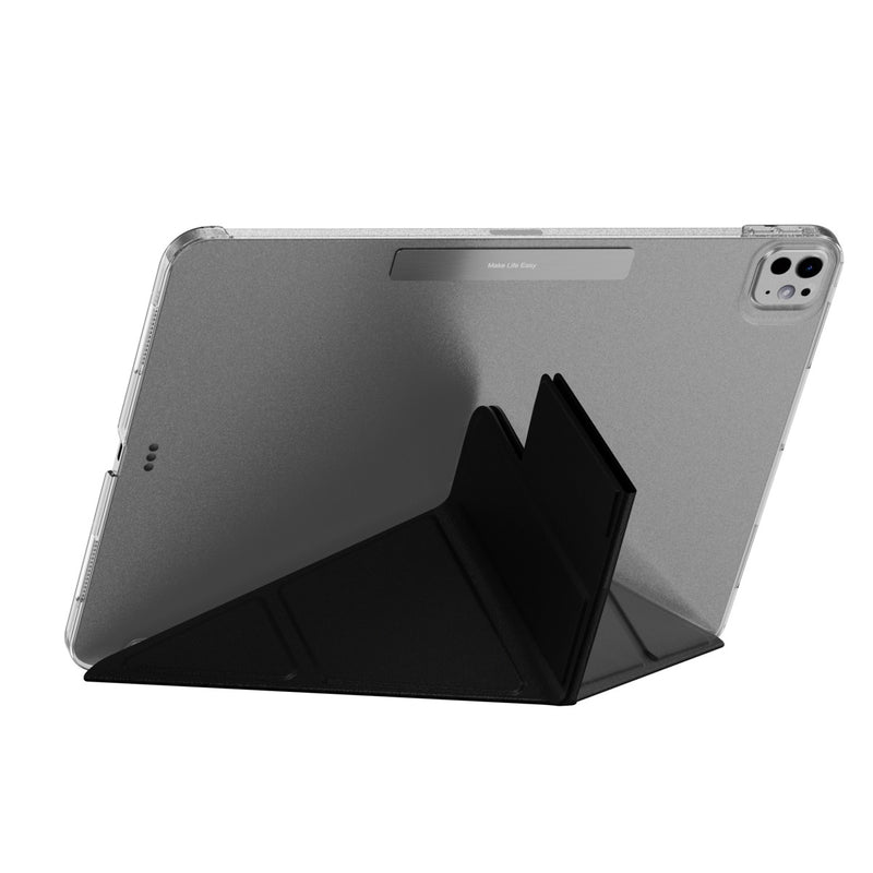 MagEasy FACET iPad Pro 13"(M4) 全方位支架透明背蓋保護套