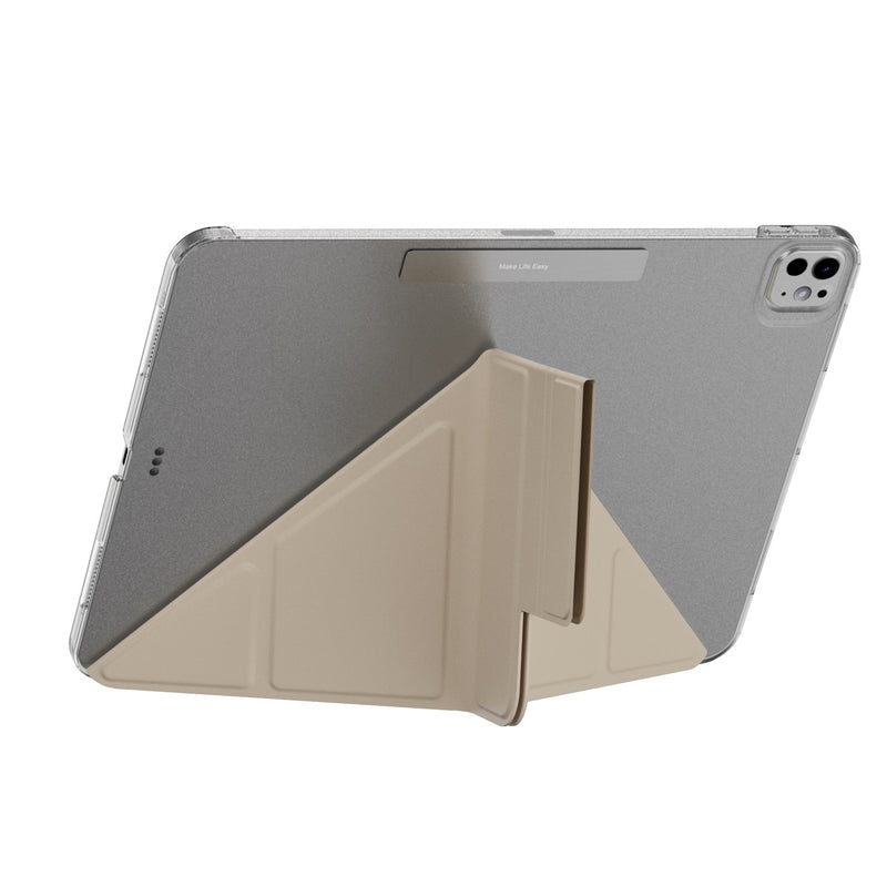 MagEasy FACET iPad Pro 13"(M4) 全方位支架透明背蓋保護套