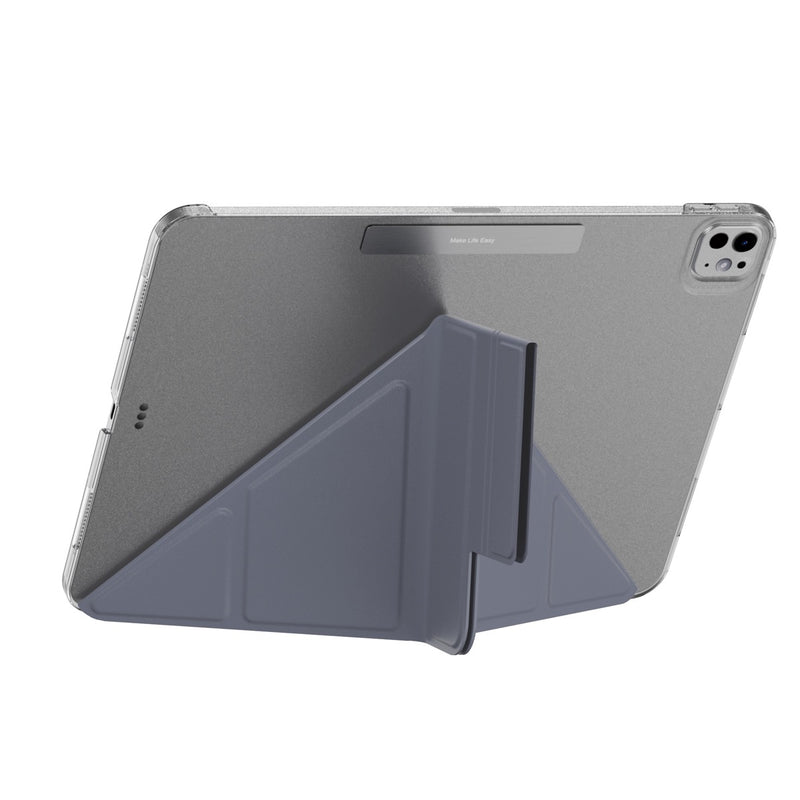 MagEasy FACET iPad Pro 13"(M4) 全方位支架透明背蓋保護套