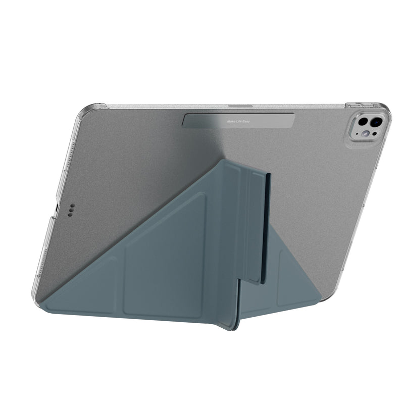 MagEasy FACET iPad Pro 13"(M4) 全方位支架透明背蓋保護套