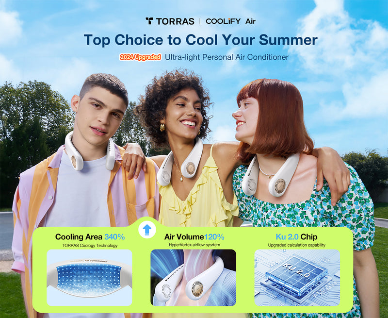 TORRAS Coolify Air Ultra-light Personal Air Conditioner