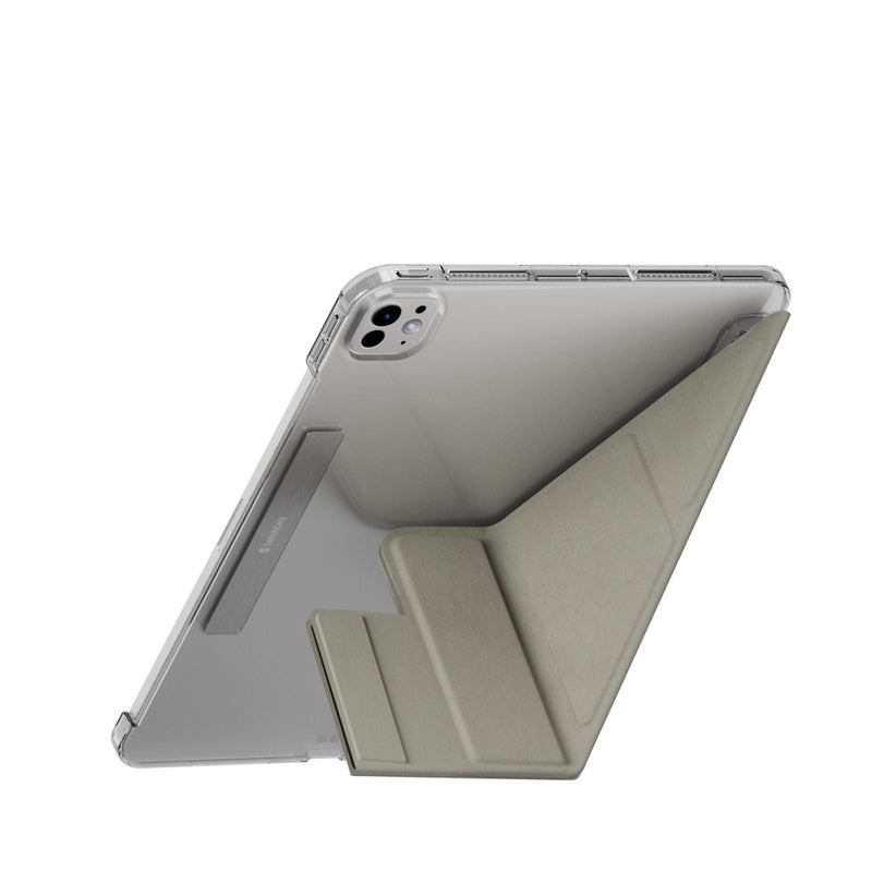 SwitchEasy Origami Nude for iPad Pro 11" (M4) 全方位支架透明背蓋保護殼