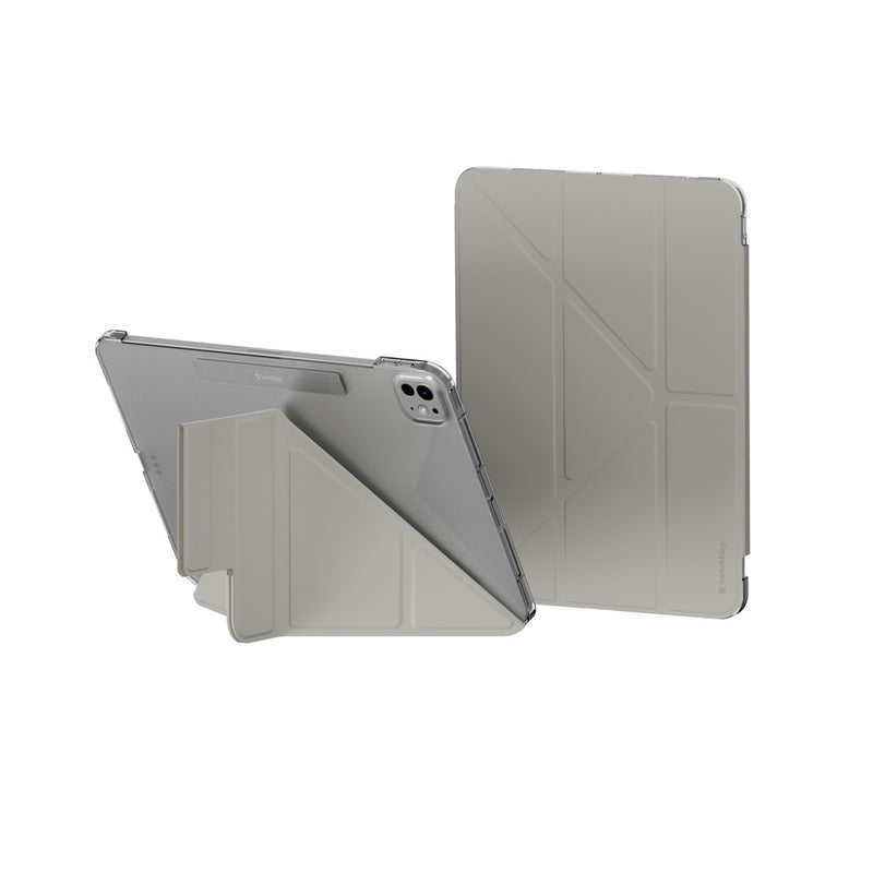 SwitchEasy Origami Nude for iPad Pro 11" (M4) 全方位支架透明背蓋保護殼