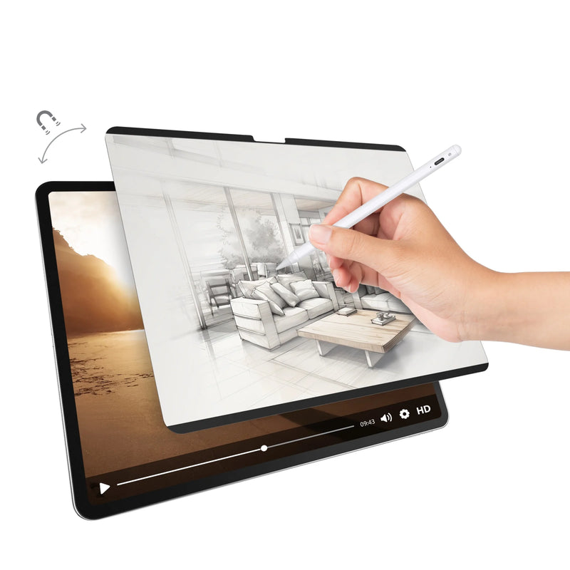 SwitchEasy iPad Pro 13" (M4) SwitchPaper 磁吸類紙螢幕保護貼