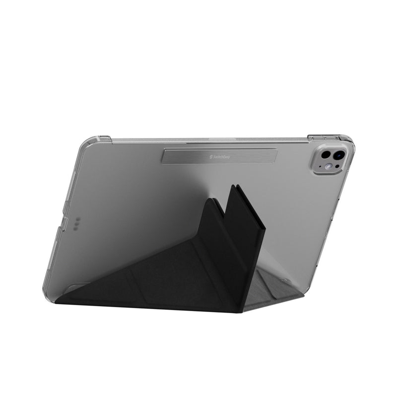 SwitchEasy Origami Nude for iPad Pro 11" (M4) 全方位支架透明背蓋保護殼