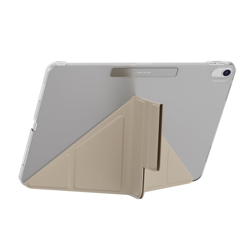 MagEasy FACET for iPad Air 13" (M2) 全方位支架透明背蓋保護套