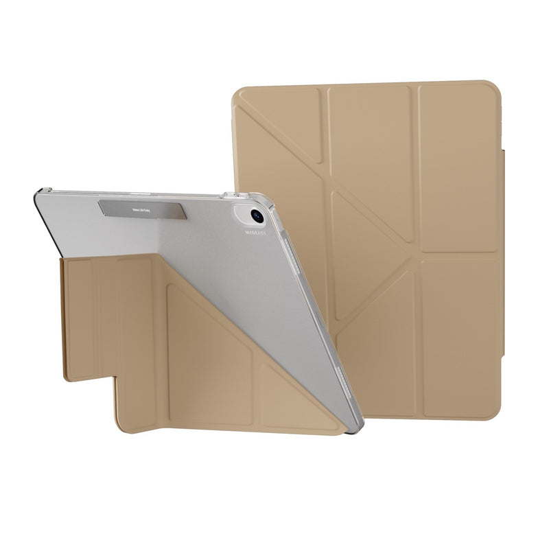 MagEasy FACET for iPad Air 13" (M2) 全方位支架透明背蓋保護套
