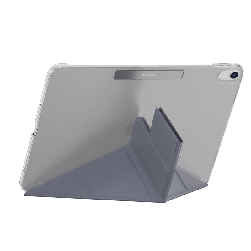 MagEasy FACET for iPad Air 13" (M2) 全方位支架透明背蓋保護套