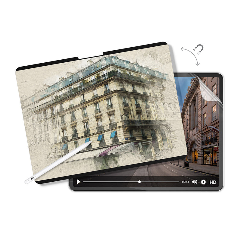 MagEasy iPad Air 13" (M2) EasyPaper Pro 2 合 1 磁吸類紙保護貼 連 高清螢幕保護貼