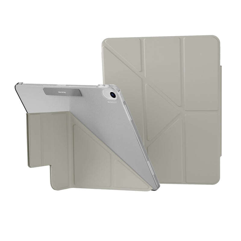 MagEasy FACET for iPad Air 13" (M2) 全方位支架透明背蓋保護套