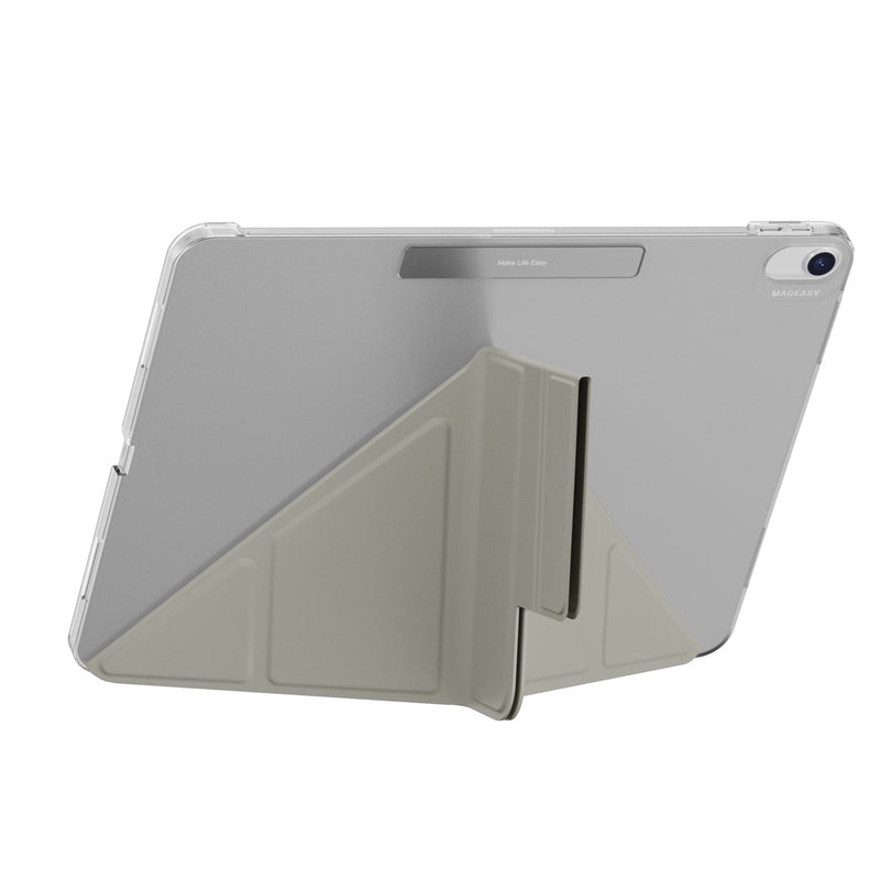 MagEasy FACET for iPad Air 13" (M2) 全方位支架透明背蓋保護套