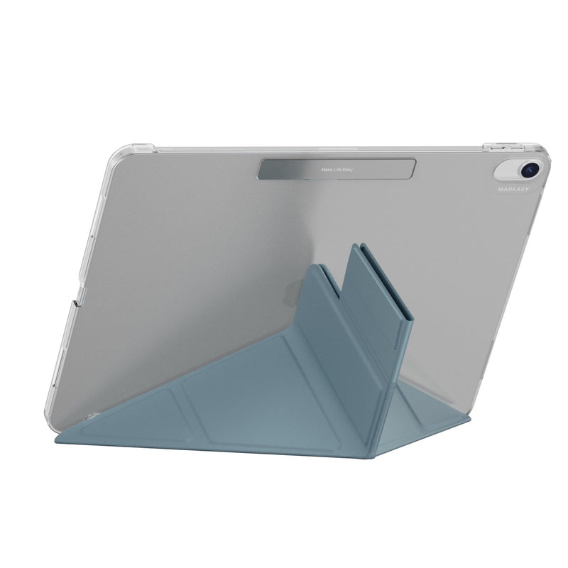 MagEasy FACET for iPad Air 13" (M2) 全方位支架透明背蓋保護套