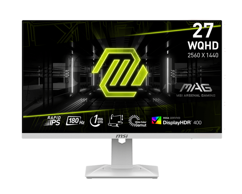 MSI MAG 274QRFW 27" 2K Rapid IPS 180Hz Gaming Monitor