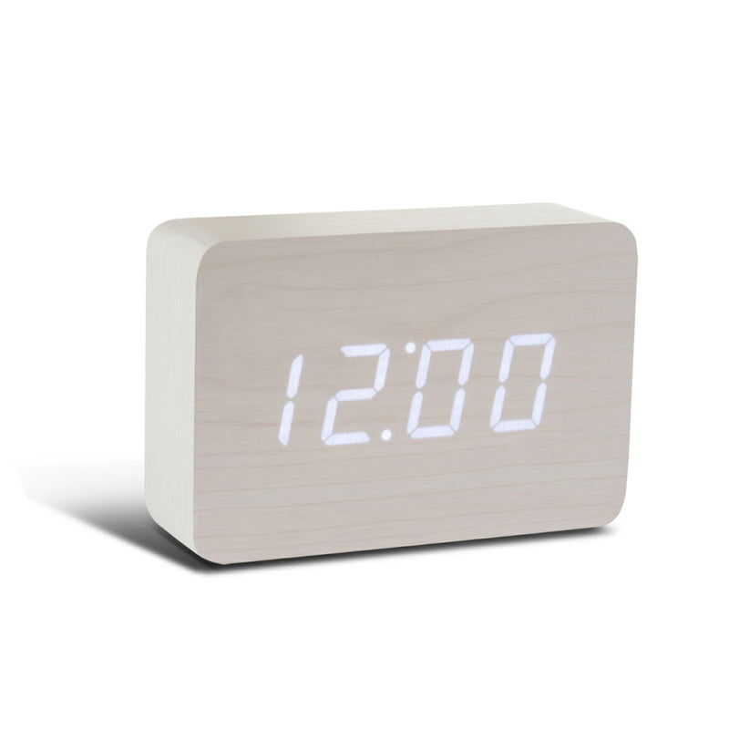 Gingko Design Brick Click Clock