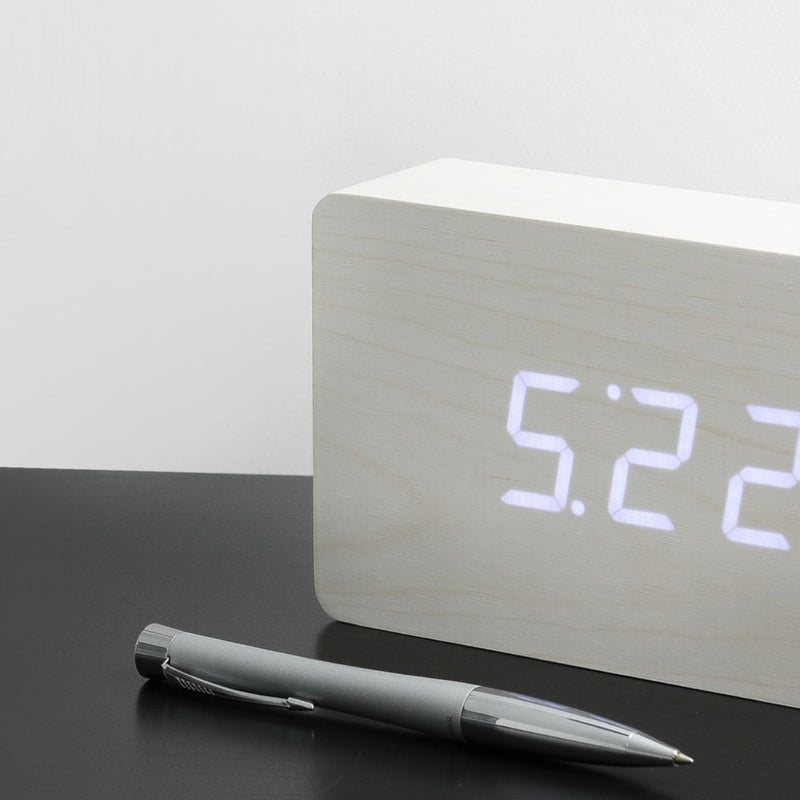 Gingko Design Brick Click Clock