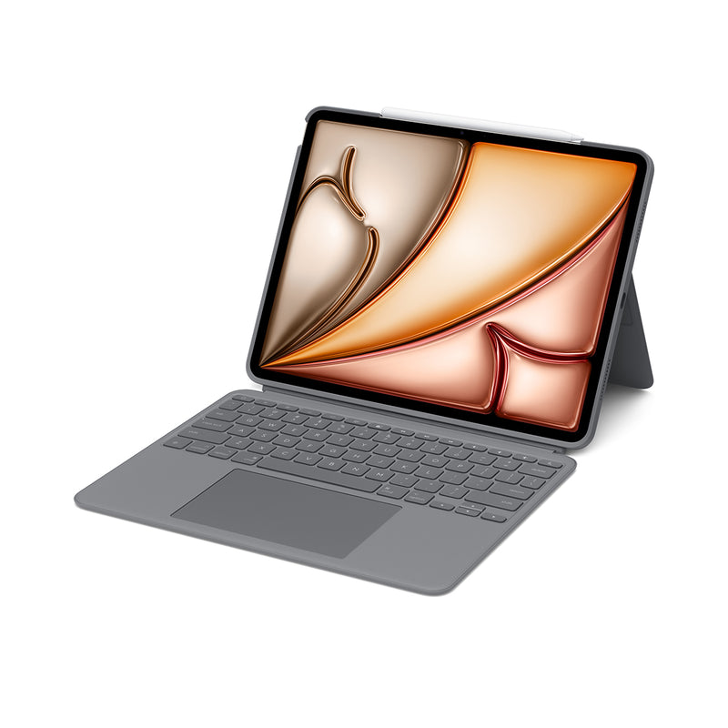 LOGITECH Combo Touch - iPad Air 13"(M3/M2)(2025-2024) Keyboard Case with Trackpad