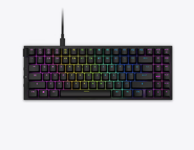 NZXT Function RGB MiniTKL Mechanical Keyboard - Hot-swappable Gateron Linear Red Switch