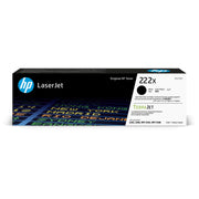 HP 222X High Yield Black Original LaserJet Toner Cartridge (W2220X)
