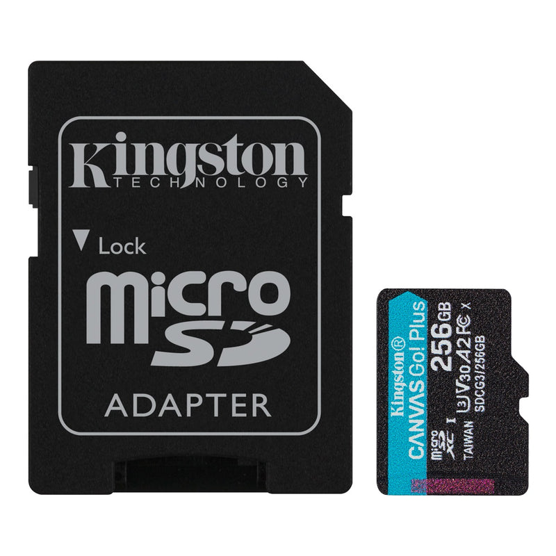 KINGSTON 金士頓 Canvas Go!Plus microSD 256GB 記憶卡