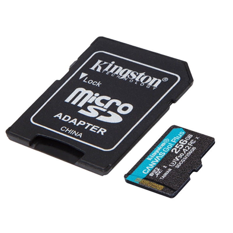 KINGSTON 金士頓 Canvas Go!Plus microSD 256GB 記憶卡