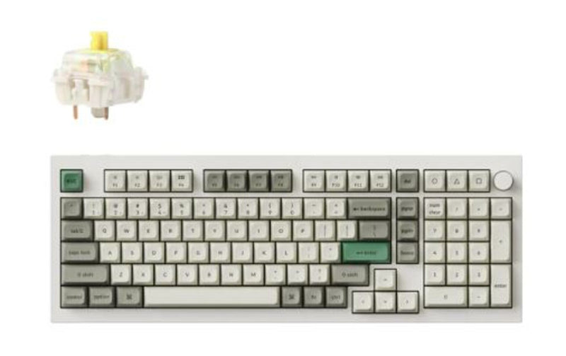 Keychron Q5 Max Knob Version Wireless Keyboard - Gateron Jupiter Banana Switch