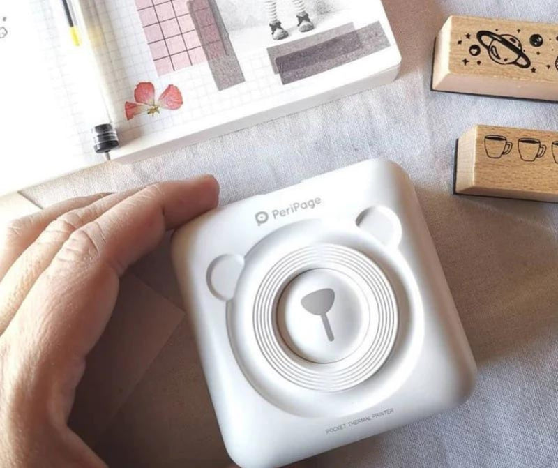 PeriPage A6 升級版高清304DPI迷你熱感打印機