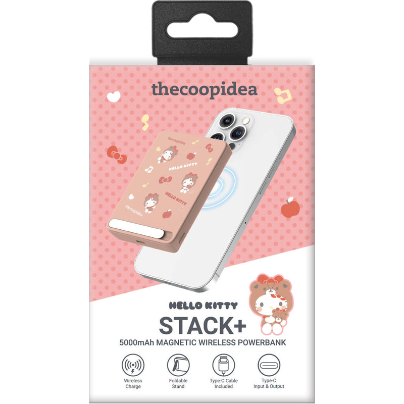 thecoopidea Hello Kitty STACK+ 5000mAh Magnetic Powerbank