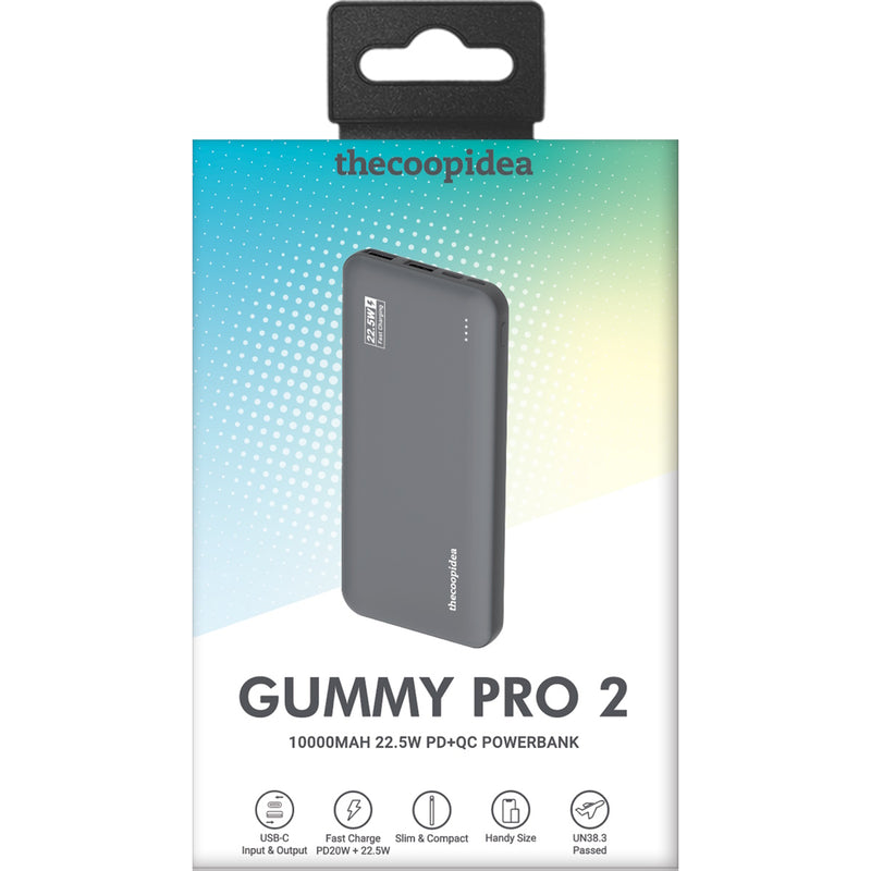 thecoopidea GUMMY PRO2 PD 22.5W 10000mAh Powerbank
