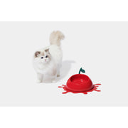 Vetreska Juicy Cherry Pet Bowl, Spoon & Mat Set