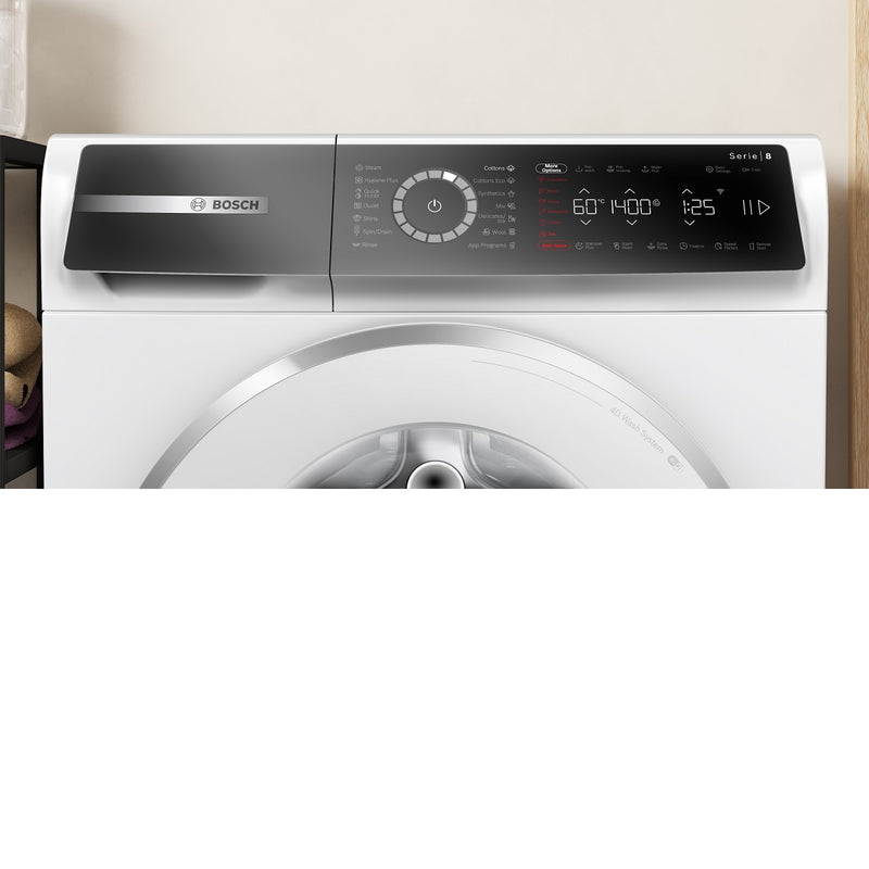 BOSCH WGB24600HK,9kg large washing capacity with steam feature Front Load Washer