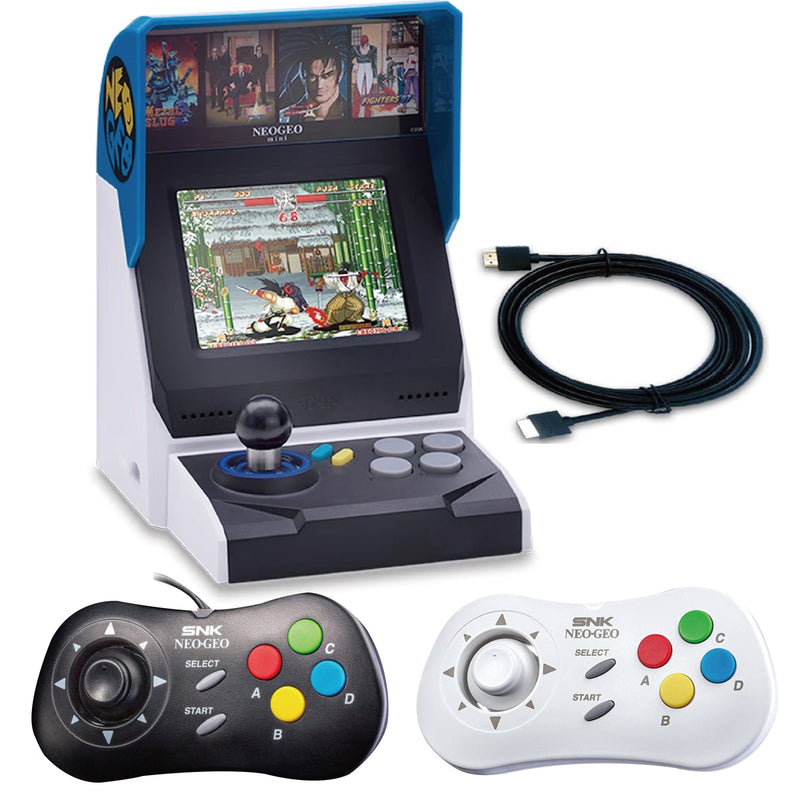 SNK NEO GEO 迷你街機國際板連2手柄