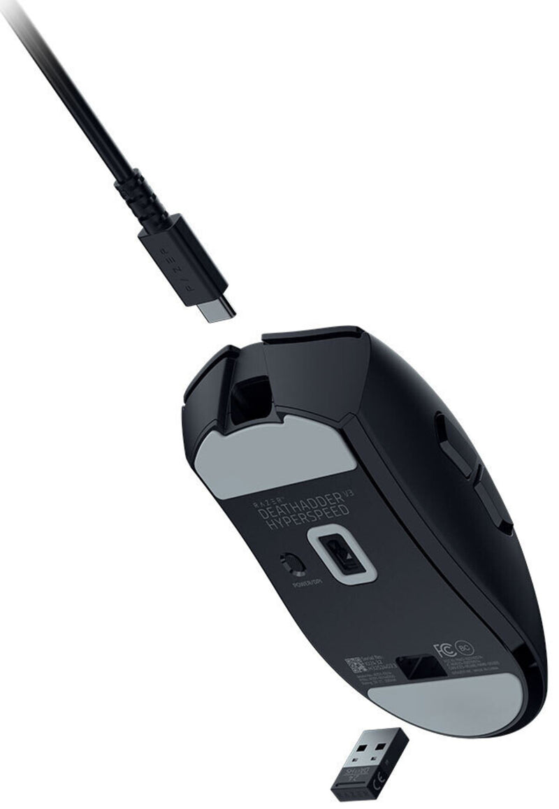 Razer Deathadder V3 HyperSpeed Ultra-lightweight Wireless Ergonomic Gaming Mouse