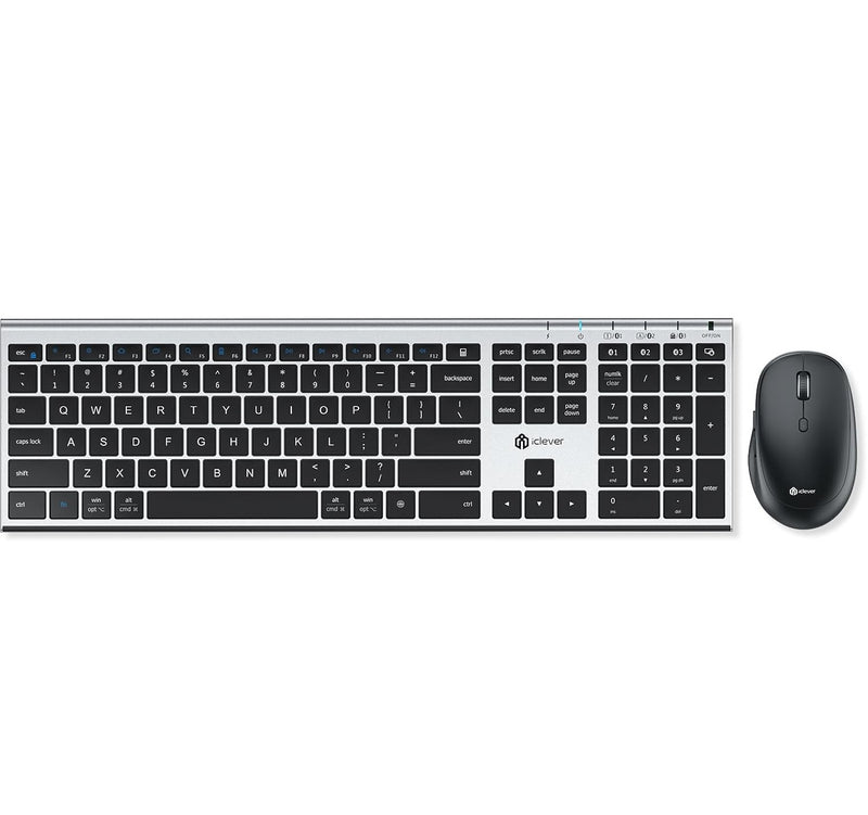 iClever IC-BK23-COMBO Bluetooth Keyboard and Mouse