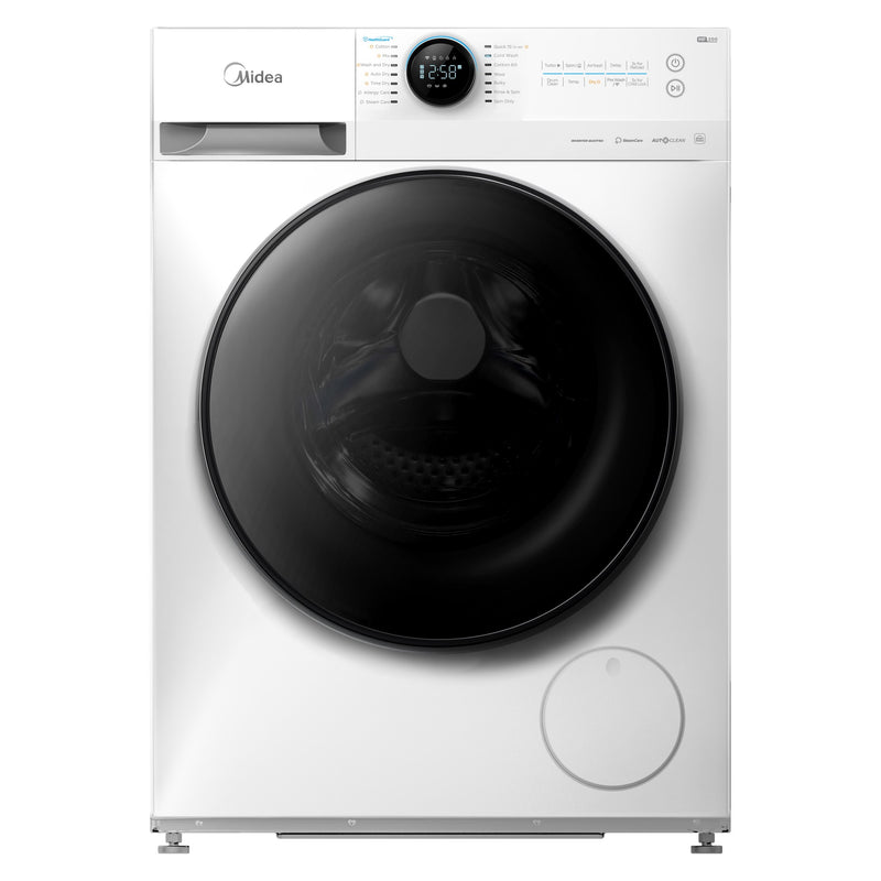 MIDEA 美的 MFL80D14T,二合一8公斤薄身變頻蒸氣洗衣乾衣機 2合1洗衣乾衣機
