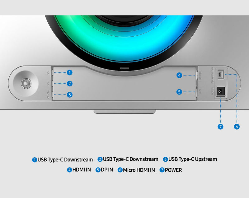 SAMSUNG 三星電子 LS49DG952SCXXK 49" Odyssey OLED G9 G95SD 240Hz 曲面 電競顯示屏
