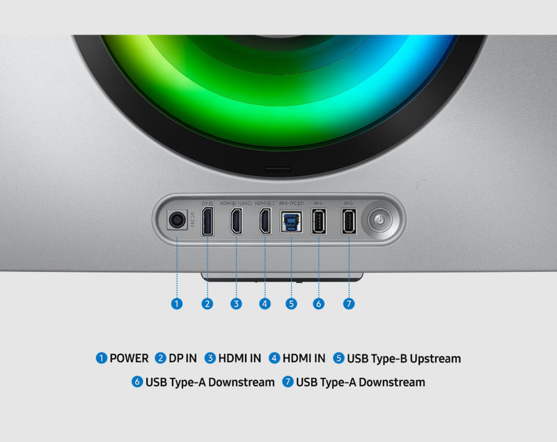 SAMSUNG 三星電子 LS34DG852SCXXK 34" Odyssey OLED G8 G85SD 175Hz 曲面 電競顯示屏
