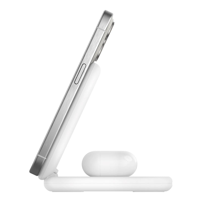 BELKIN BoostCharge 2-in-1 Magnetic Foldable Wireless Charger with Qi2 15W