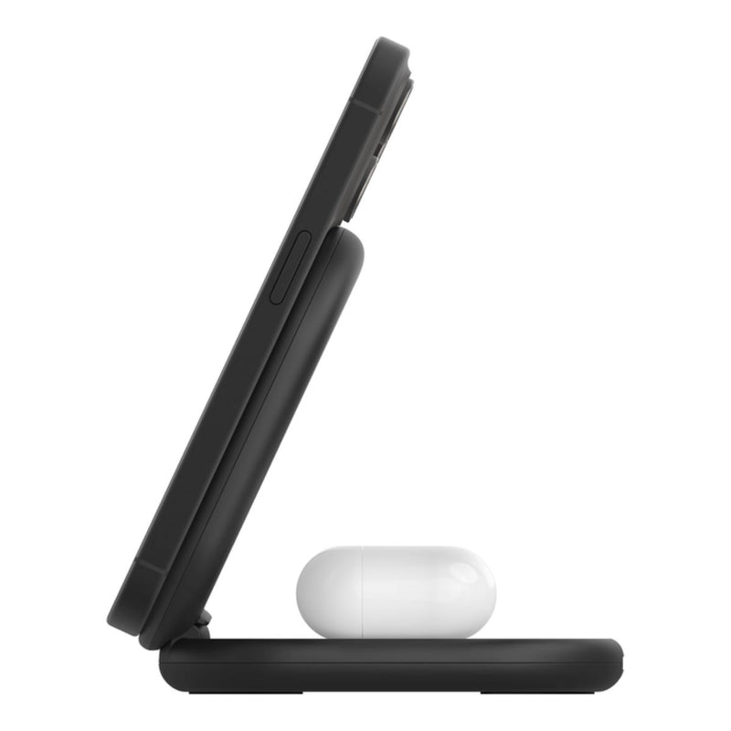 BELKIN BoostCharge 2-in-1 Magnetic Foldable Wireless Charger with Qi2 15W