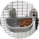 Petmate Pet Airplane Cage Divider Dual-purpose Eating Container (380ml)