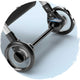 BELLO Aluminum Cart Basket Split Type Shock Absorbing Folding Pet Trolley (Load Weight: 15kg)