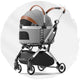 BELLO Aluminum Cart Basket Split Type Shock Absorbing Folding Pet Trolley (Load Weight: 15kg)