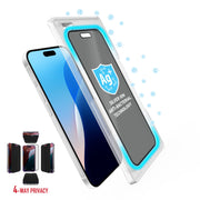 Torrii Anti-Bacterial Coating 4-Way Privacy BODYGLASS for iPhone 16 Plus